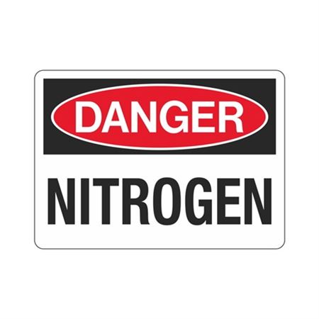 Danger Nitrogen Sign